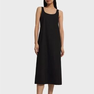Theory Scoop Tank Dress in Good Linen